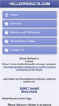 Mobile Screenshot of hellerresults.com